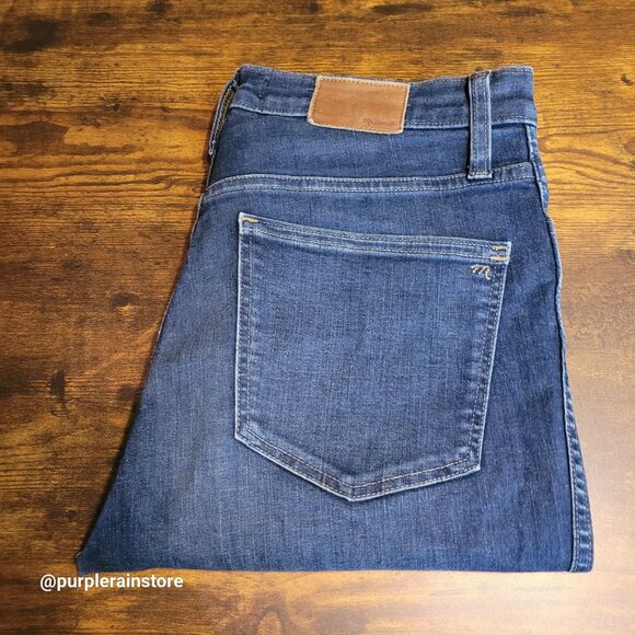 Madewell Jeans Size 32 Skinny 10" High Riser Tummy Control Hayes Wash F4684 - Picture 3 of 12